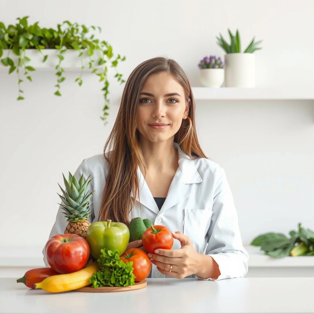 Frische, gesunde Lebensmittel als Symbol für Ernährungsumstellung